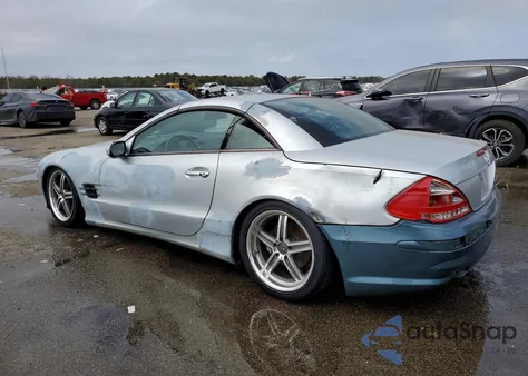 2003 Mercedes-Benz Sl 500R из США, поврежденный, VIN WDBSK75F73F013661